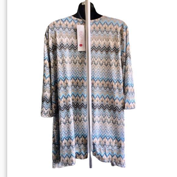 NWT Peachy Pink Jersey Top. Size L - Picture 2 of 4